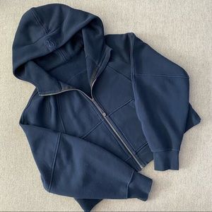 Oversized Full Zip Scuba Hoodie